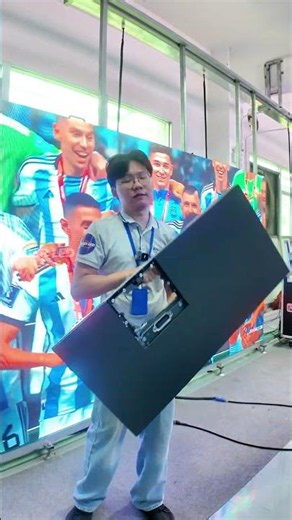 Modular LED cabinet installation #eagerled #ledscreen #leddisplay #ledwall #ledmodule