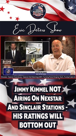 Jimmy Kimmel NOT Airing On Nexstar And Sinclair Stations - HIS RATINGS WILL BOTTOM OUT #jimmykimmel #LOL #Democrats #propaganda | Eric Deters for Kentucky and America