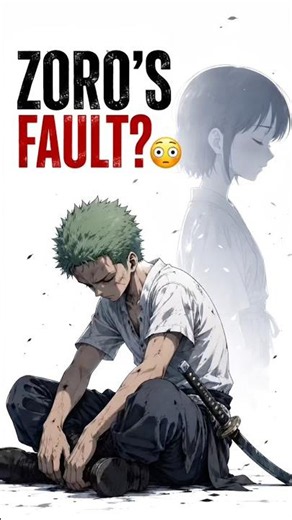 Was Kuina’s Death Zoro’s Fault? 🤔 #onepiece