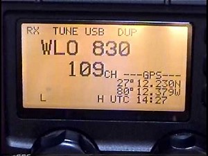 Icom M-802 Video #5, Atmospheric Noise and Radio Signals