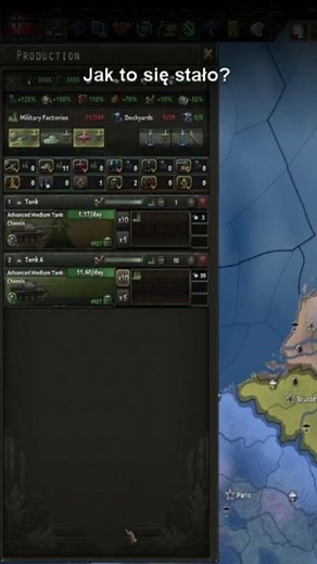 EXPLOIT ON INFINITE TANKS! - HEARTS OF IRON 4 #shorts