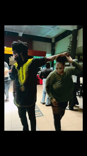 Me and Teresa Hawkins be jamming. I love dancing with her. She be stepping her ass off. 😁 Shoutout to her! I am grateful 🙏🏿 #dance #warrenharveyart #stylezartistry #kc2step #stylezstep #2step #love4dance #socialdance | Warren 'stylez' Harvey