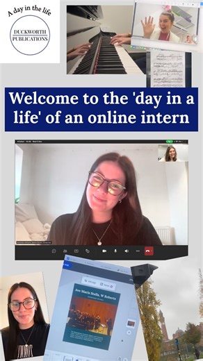 Hear from our fantastic intern @matty_w3 about a day during her online internship this week! We were so touched when Mathilde reached out for some work experience and are so pleased that we could provide some for her, tailored to her interests and skills. She has been an absolute pleasure to work with and we can’t wait to see where she goes next 🚀⭐️ #duckworthpublications #bts #dayinthelife #intern #workexperience | Duckworth Publications