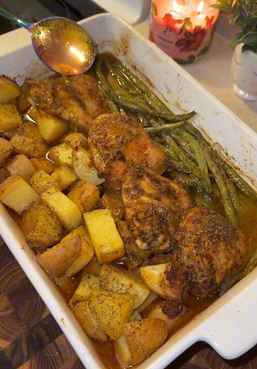 Delicious One Pan Chicken Bake Recipe