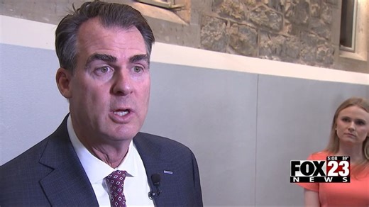 Gov. Stitt discusses goals for Oklahoma's future at Tulsa Rotary Club meeting | Haystack News
