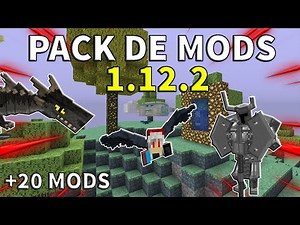 Minecraft 1.12.2 Mod Pack | 20 Mods | Enemies, Another Dimension, Adventures | Dante583