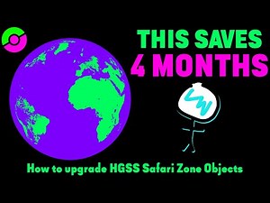 (HGSS) YOU CAN SKIP THE SAFARI ZONE OBJECT LEVEL UP WAITING TIME IN HGSS!!!! YOU DON'T NEED TO WAIT 110 DAYS ANYMORE!!!