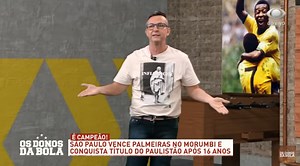 "Você tem que respeitar um clube como o São Paulo", diz Neto sobre fala de Abel Ferreira