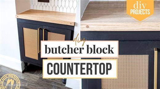 How a butcher block countertop instantly elevates kitchens