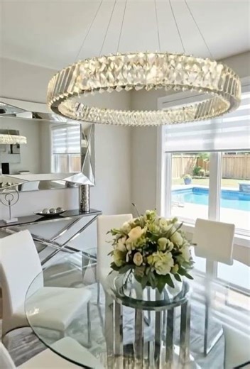 Artcraft Alya Crystal LED Chandelier (AC5130PN)