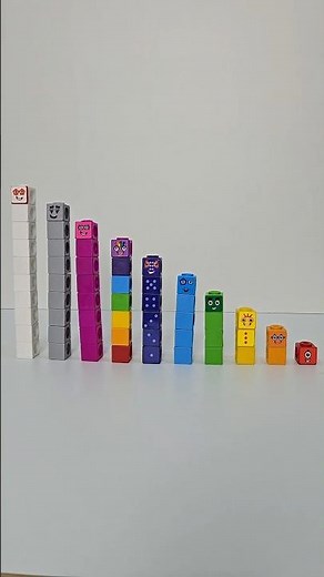 Fun Way to Learn Numbers for Kids | Play Number Blocks Counting Video #shorts
