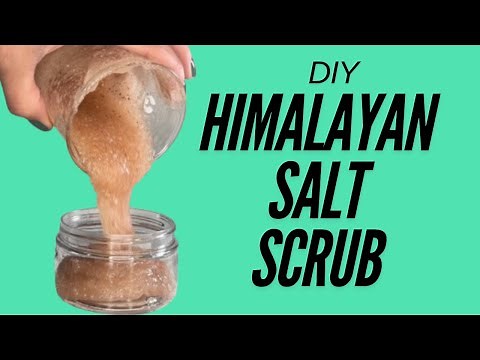How to Make a Himalayan Salt Scrub at Home (Easy DIY Recipe)