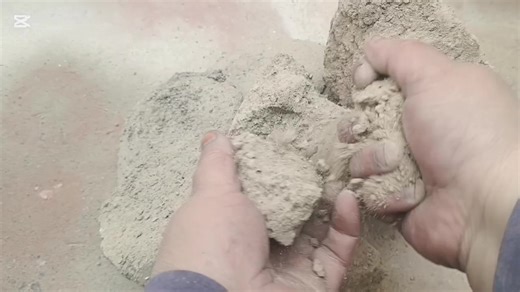 mud stone texture dry floor crumbling and sand camnat texture enjoy ❣️#crumbling #asmr #satisfyingvideo