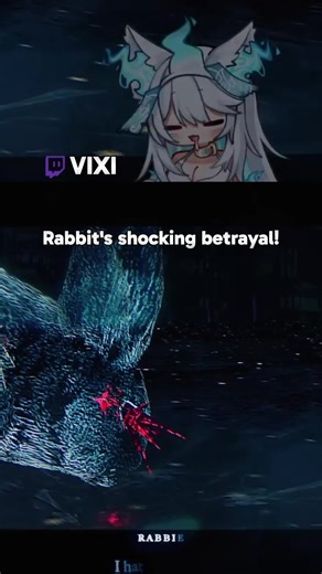 The Rabbit's Betrayal: Vixi Uncovers a Deep Deception! #fyp #viral #vtuber #vtuberclips #silly