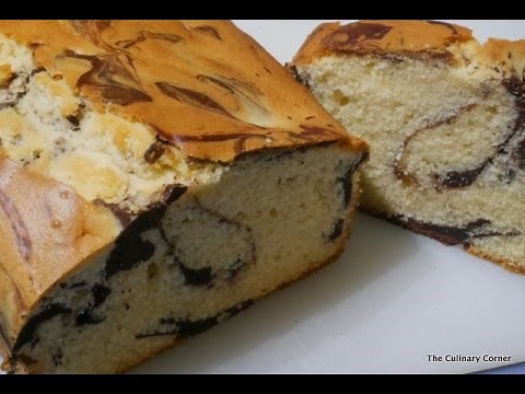 Vanilla & Chocolate Marbled Loaf cake
