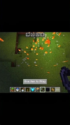 FLYING FIRE HACK IN MINECRAFT#minecraft #gaming