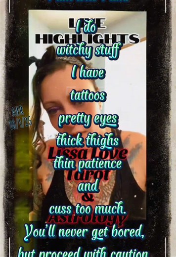 I really should come with a warning label. All fun things do. Remember Jarts? 😂 #lissalovetarot #tarotreader #warninglabel #livehighlights #capcut