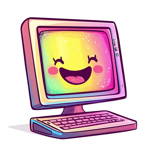 Happy Computer | Set of 12 | Clipart Bundle | 300 DPI Jpegs | 300 DPI Transparent Pngs | Digital Download | Free Commercial Use | Laptop - Etsy