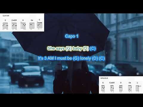3Am (capo 1) by Matchbox Twenty play along with scrolling guitar chords and lyrics