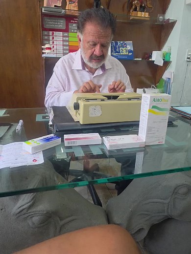 ¿Confiarías en un médico que usa máquina de escribir?