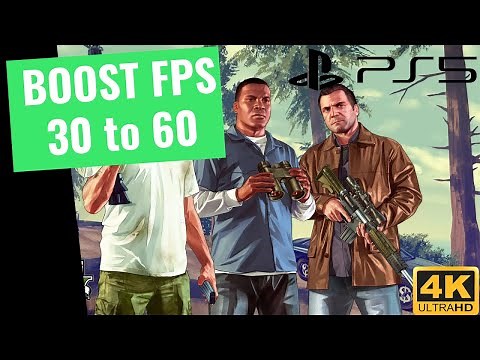 GTA V - How to BOOST FPS + Best PS5 Settings on PS5