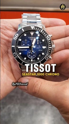 UNBOXING TISSOT SEASTAR 1000 CHRONOGRAPH BLUE DIAL #tissot #tissotwatch #swisswatch