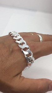 Sterling Silver Cuban Link Anklet, 11mm Bold Chain - Etsy