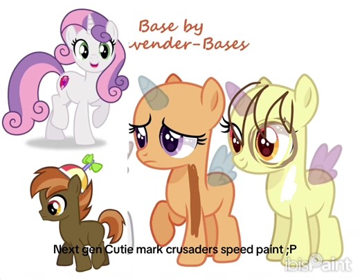 Next Generation Cutie Mark Crusaders Speed Paint