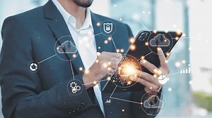 Digital transformation technology strategy, IoT, internet of things. transformation of ideas and the adoption of technology in business in the digital age, enhancing global business capabilities. Ai