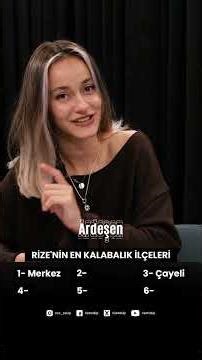 Sizce Rize'nin en kalabalık 6. ilçesi hangisi?
