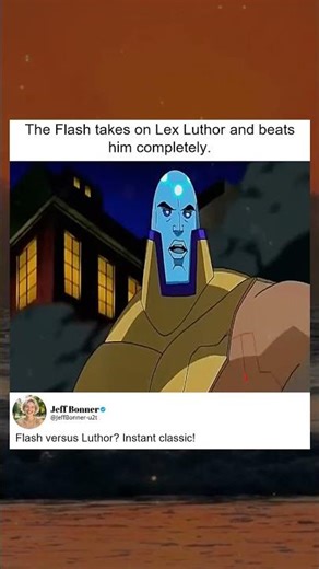 The Flash Defeats Lex Luthor Completely