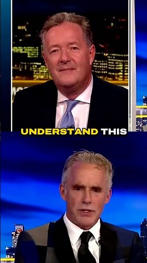 Piers told Peterson he DOES believe in God. His answer: