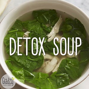 Giada De Laurentiis' detox soup is full of anti-inflammatory veggies (and flavor!) to get your body feeling back on track. RECIPE: https://giadzy.com/posts/food/whats-cooking/437027/detox-soup | Giadzy