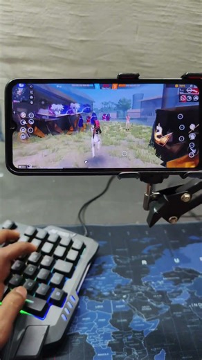 Free Fire Gaming Keyboard|⌨️🖱📱 #freefire​ #mixpro​ #geekgamer​ #keyboardmousefreefire​‎