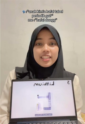 anak kimia mah bersahabat sama tabel periodik #assap #tabelperiodik #chemistry #fyp