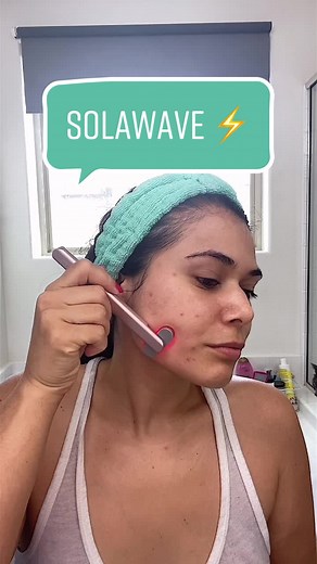 Testing the Solawave Wand for Skincare! Does it Really Work? ⚡️