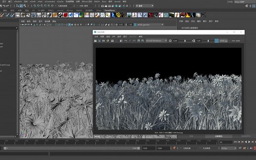 结合特效建模，让你在制作中事半功倍（用maya粒子特效、结合粒子替代原理配合简单表达式快速建模）_哔哩哔哩_bilibili