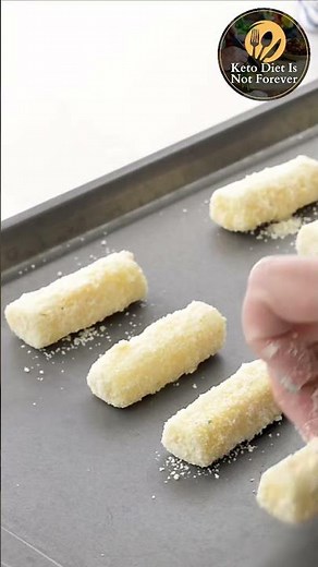🧀 Crispy Keto Mozzarella Sticks | Low-Carb Snack You’ll Love | Easy Keto Recipe