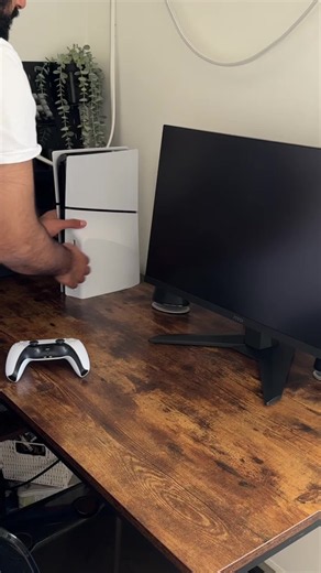 PS5 Dual Monitor Setup with Monitor Arm Upgrade