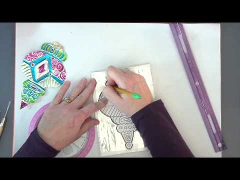 Create Art with ME Ep. 1: Foil Embossed Ornament