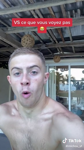 Ma tête quand je plonge j’suis explosé 😭😂 #michou #pourtoi #mexique #crouton