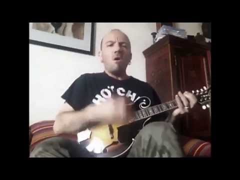 Steph Hoy - Reahearsing with my beautiful Ozark 'F' model Mandolin on Copperhead road