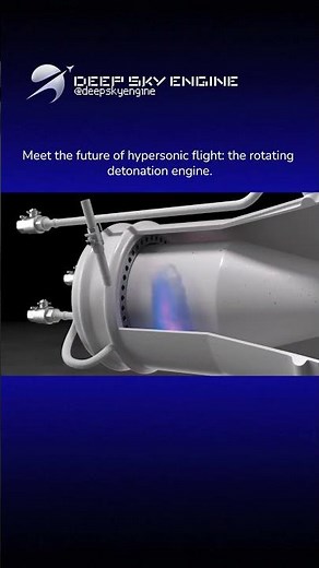 Meet the engine that runs on controlled explosions.