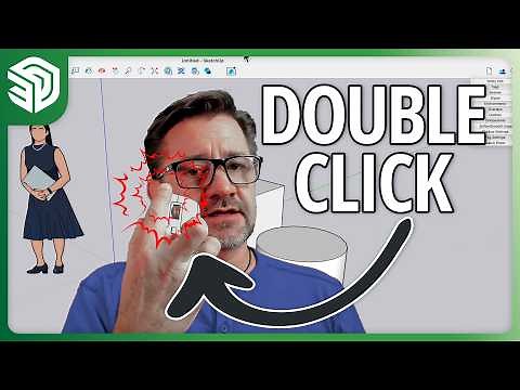 The POWER of the Double Click in SketchUp 💥💥