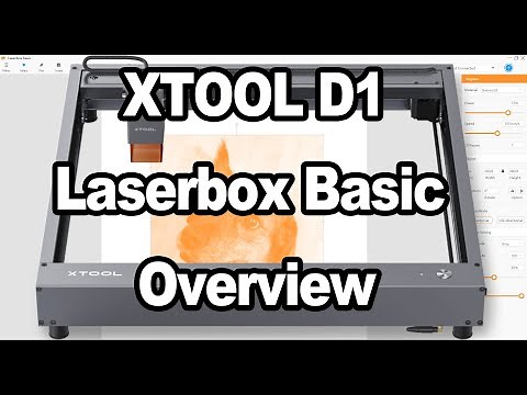XTOOL D1 Laserbox Basic Overview.