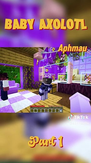 Baby Axolotl Rescue Mission in Aphmau's New Video