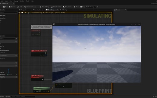 UE蓝图课11-功能 Intro to Blueprints for Beginners in UE5 - 11. Functions