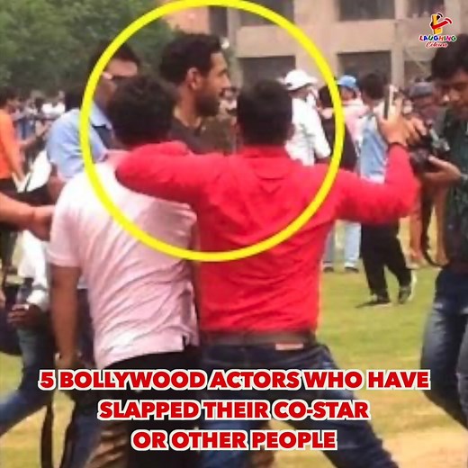 5 Bollywood Actors Who Have Slapped Their Co-Star Or Other People | Laughing Colours