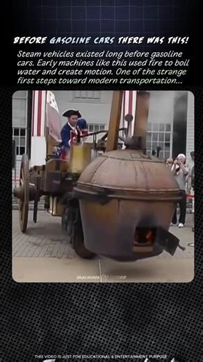 Before Gasoline Cars There Was This! #shorts