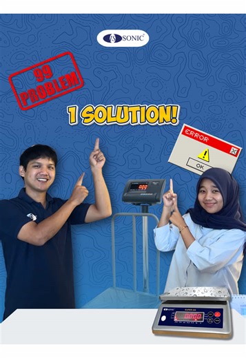 Halo SonicFriends Timbangan bermasalah dan mengganggu aktivitas? Jangan khawatir. Sonic Service Center hadir dengan komitmen untuk memberikan solusi dengan kualitas terbaik dan waktu yang singkat untuk semua kebutuhan perawatan dan perbaikan perangkat Sonic Anda. Karena setiap masalah timbangan selalu punya satu solusi yang tepat. #SolusiServisTimbangan #SolusiTimbangan #ServiceTimbangan #SonicServiceCenter #SonicFriend